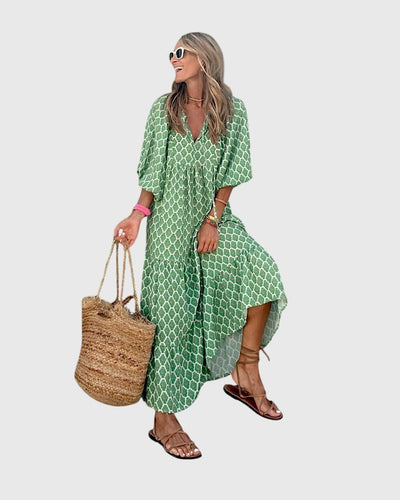 Sarah™ - Boho Maxikleid
