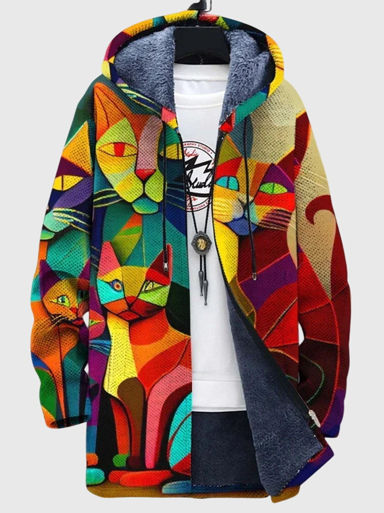 Anna™ - Jacke mit künstlerischem Druck