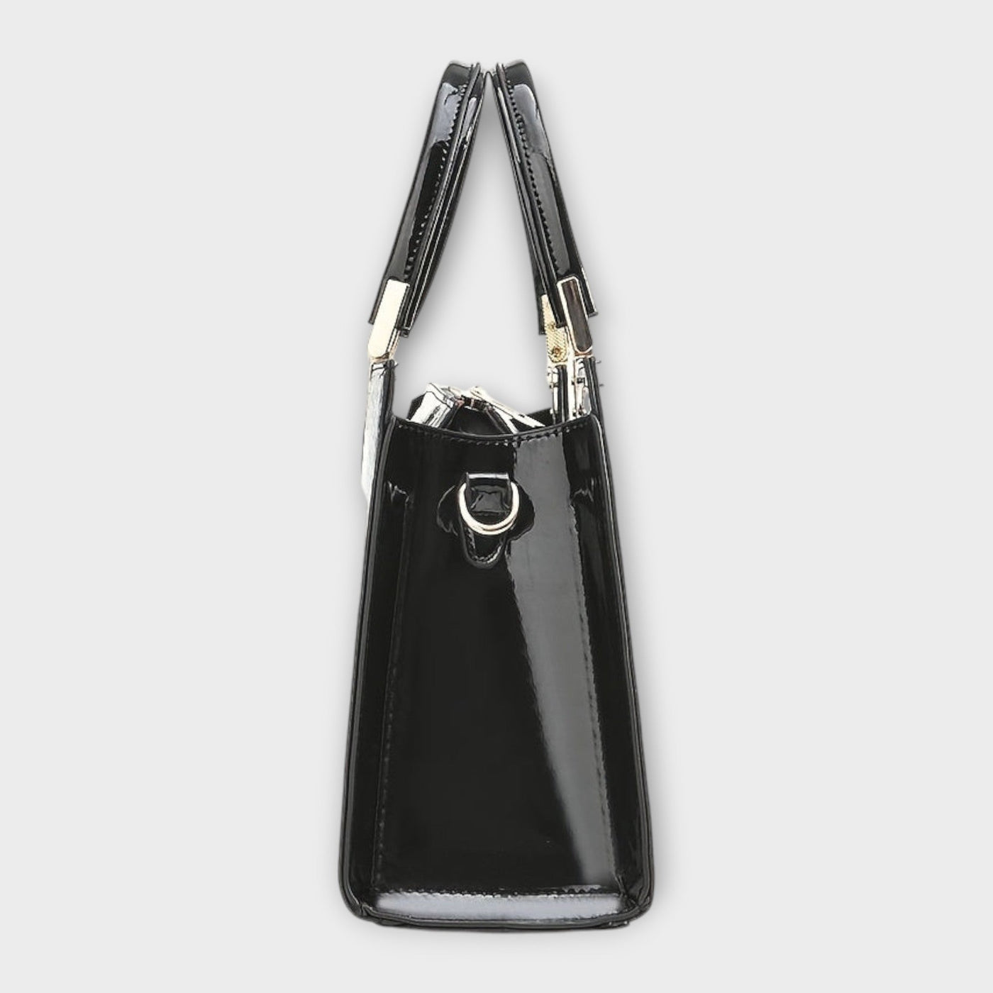 Olivia - Glänzende Krokodil-Muster Handtasche