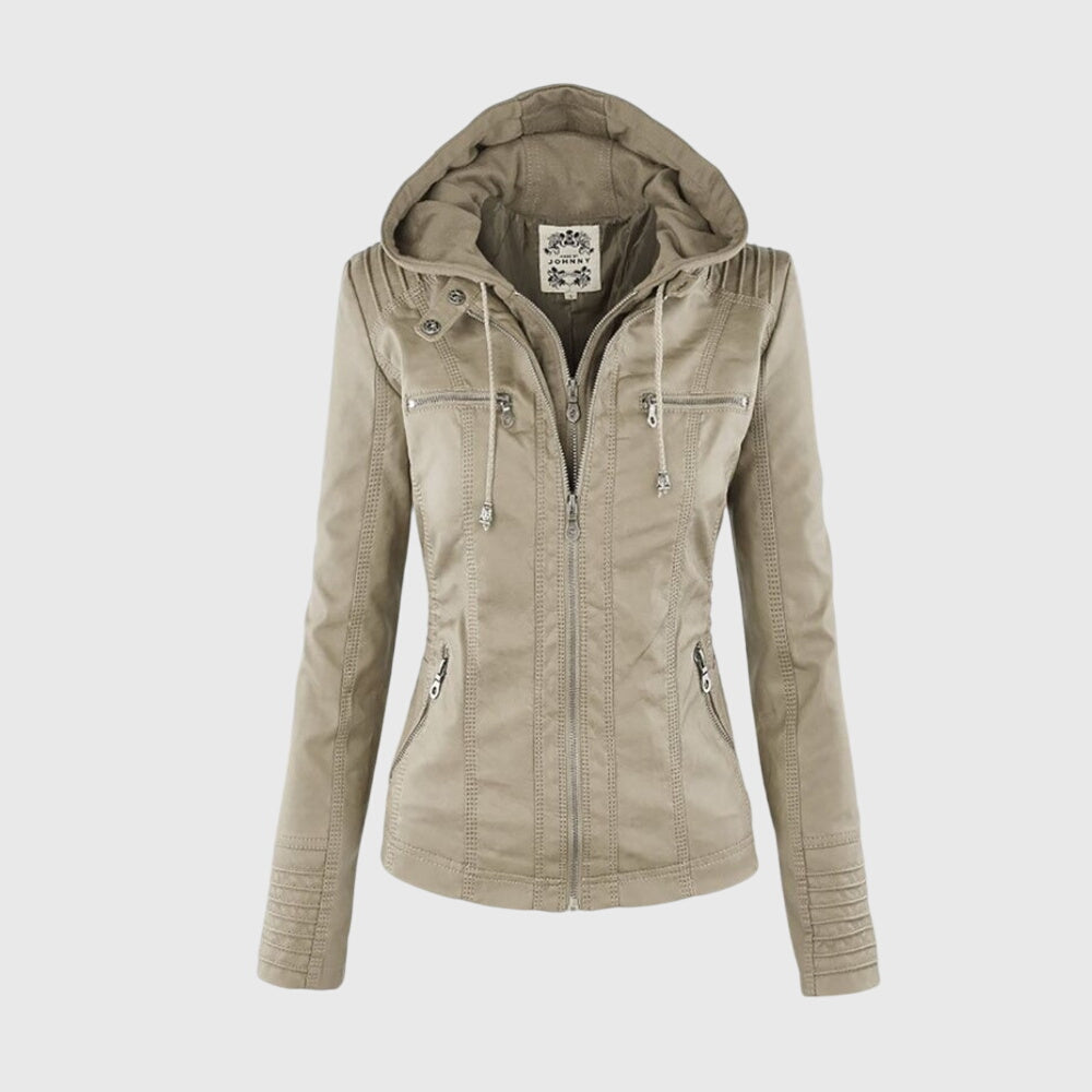 KAROLINE™ Die stilvolle und einzigartige Lederjacke