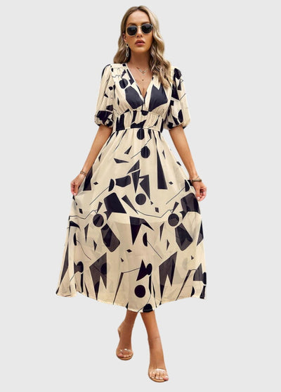 Merlin™ | Figurbetontes Blumenkleid