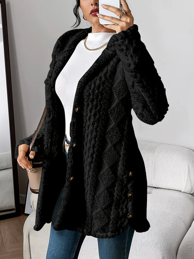 Celine™ - Plüsch-Hoodie-Cardigan