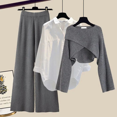 Thalia - Bequemes drei-teiliges Langarm-Set