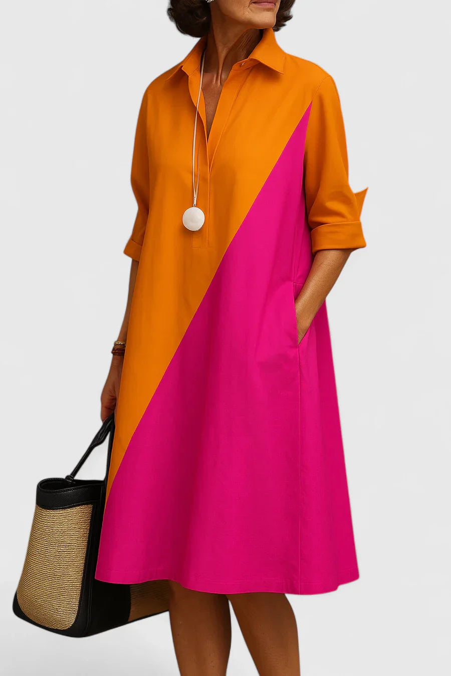 Auryzzella™ | Elegantes Midi-Kleid
