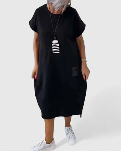 Thalyssiah | Bequemes Midi-Kleid