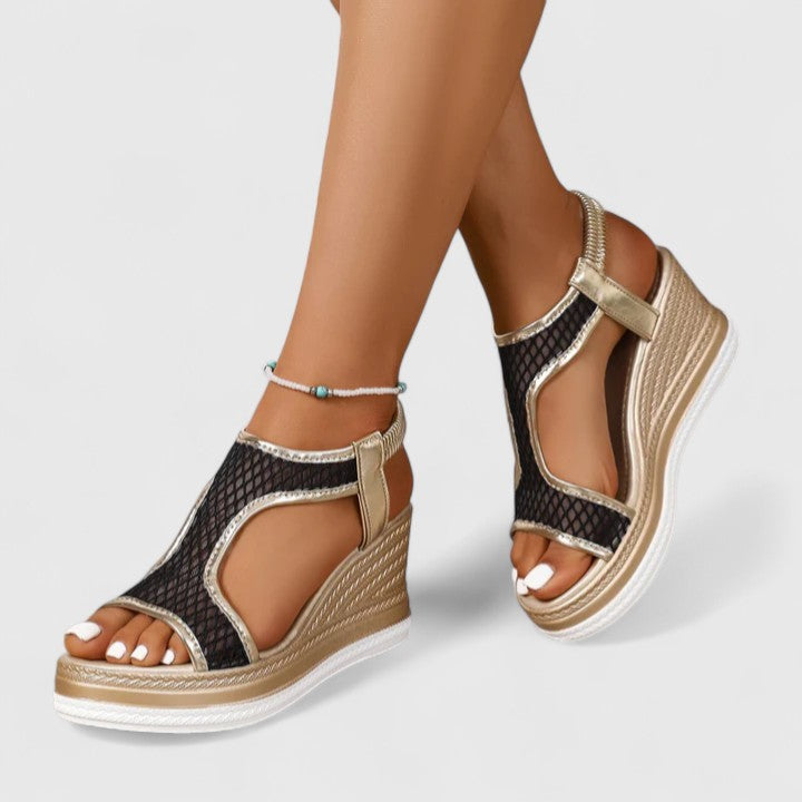 Jessica | Orthopädische Keil-Sandalen