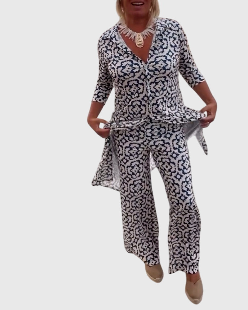 Gabriella™ | Elegantes Vintage-Zweiteiliges Set