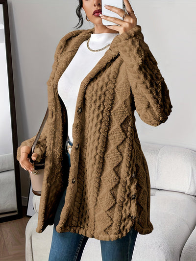 Celine™ - Plüsch-Hoodie-Cardigan