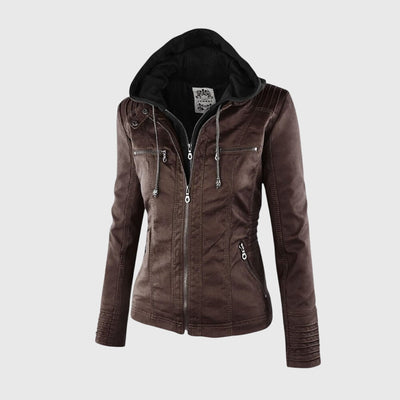 KAROLINE™ Die stilvolle und einzigartige Lederjacke