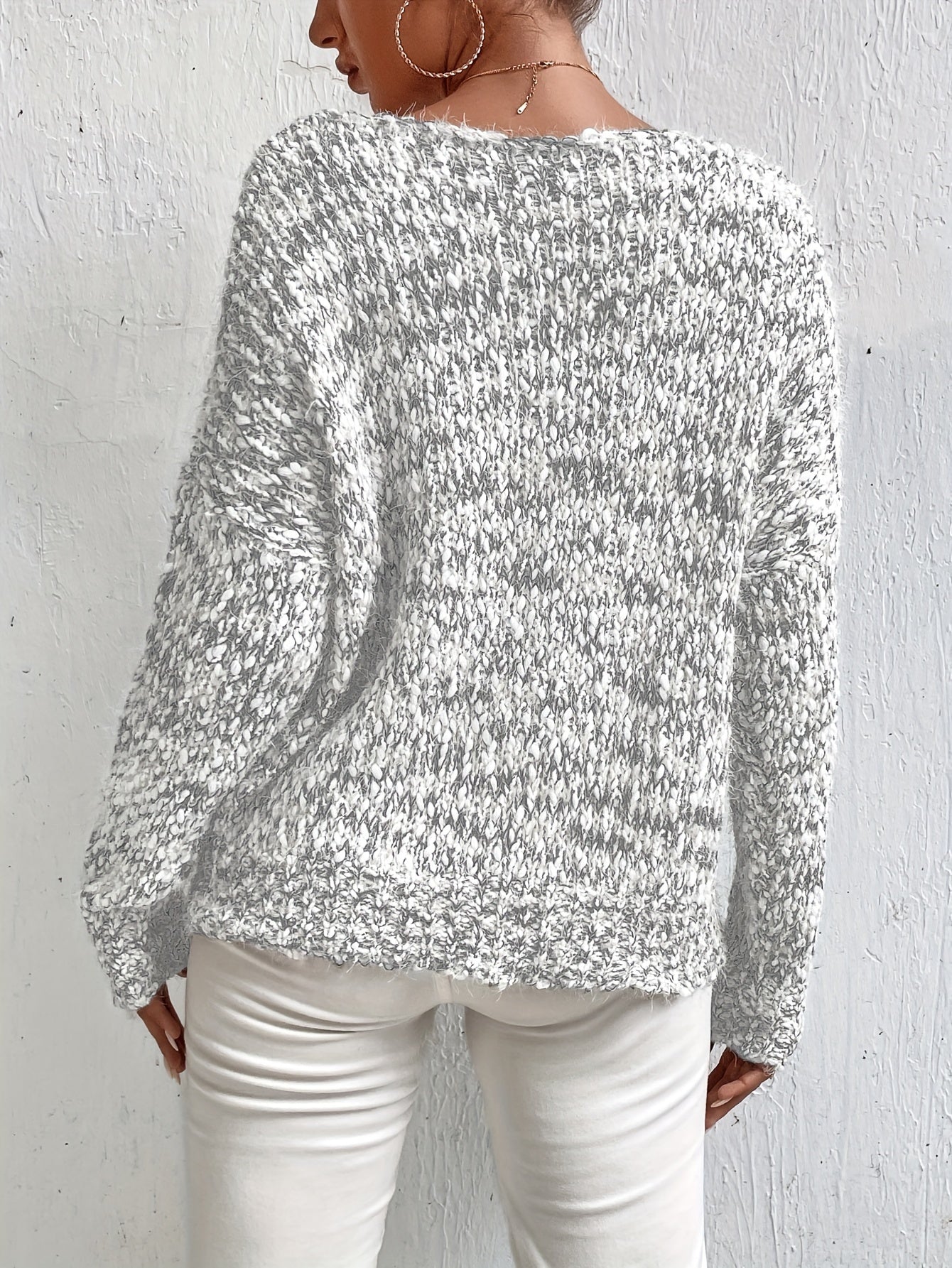 Serina™ - Lässiger Pullover mit langen Ärmeln