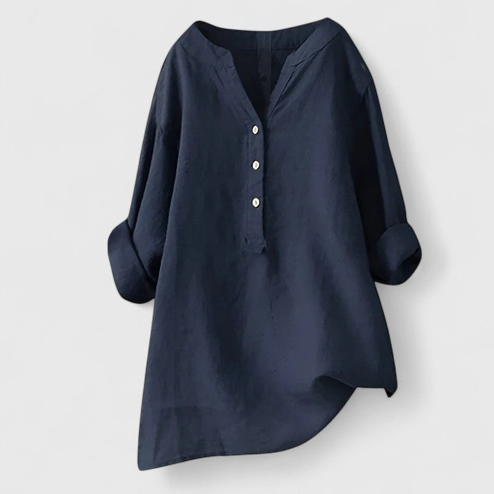 Larienne | Elegantes Knopf-Front-Shirt
