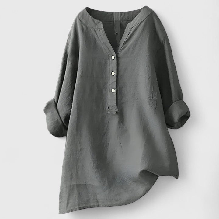 Larienne | Elegantes Knopf-Front-Shirt