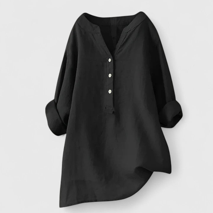 Larienne | Elegantes Knopf-Front-Shirt