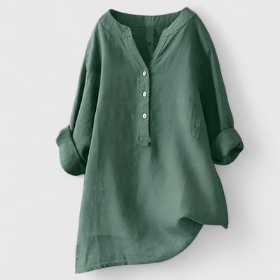 Larienne | Elegantes Knopf-Front-Shirt