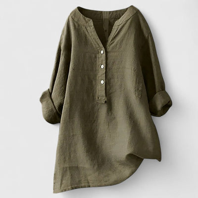 Larienne | Elegantes Knopf-Front-Shirt