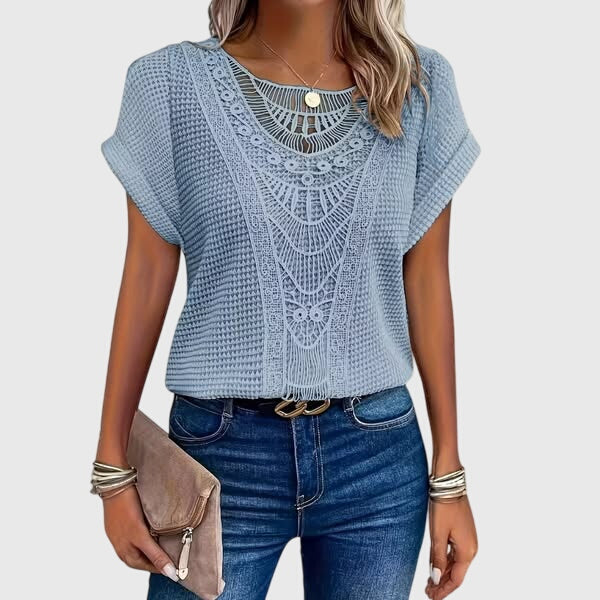Perle™ | Elegante Bluse im Ibiza-Stil