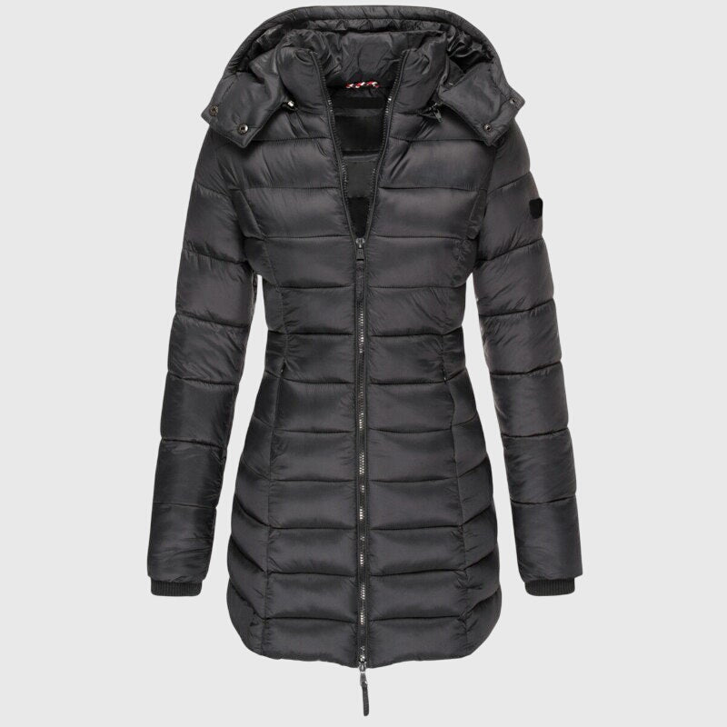 Elise™ - Lange Daunenjacke