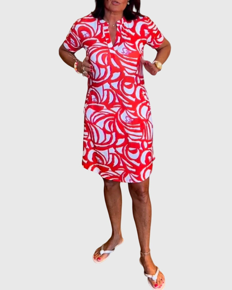 Elle™ | Figurbetontes Avenue Walk Kleid