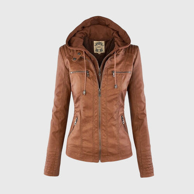 KAROLINE™ Die stilvolle und einzigartige Lederjacke