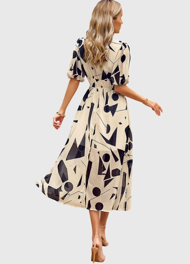 Merlin™ | Figurbetontes Blumenkleid