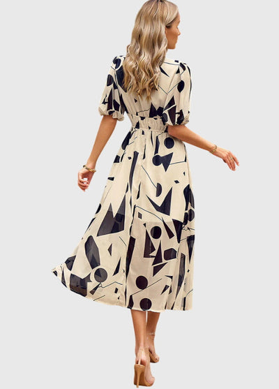 Merlin™ | Figurbetontes Blumenkleid