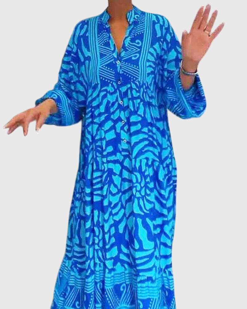 Mckinley™ | Maxi-Kleid mit elegantem Druck
