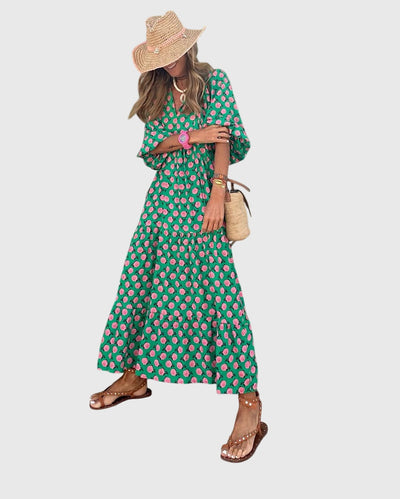 Sarah™ - Boho Maxikleid