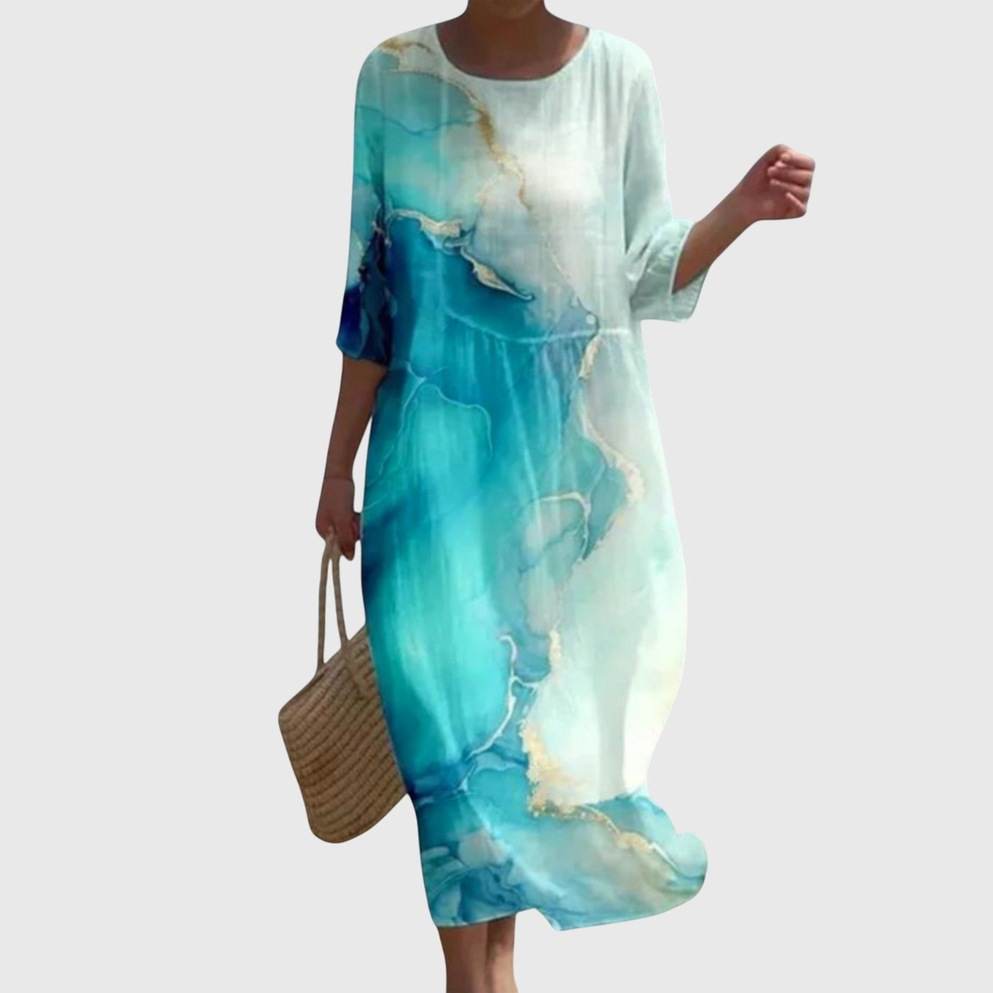 Hayley™ | Stilvolles Floral-Maxikleid