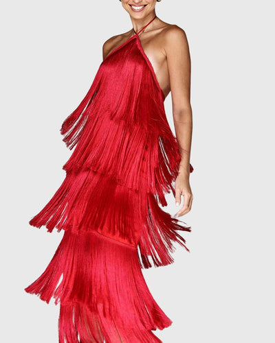 Artiselle™ - Fransen Kleid