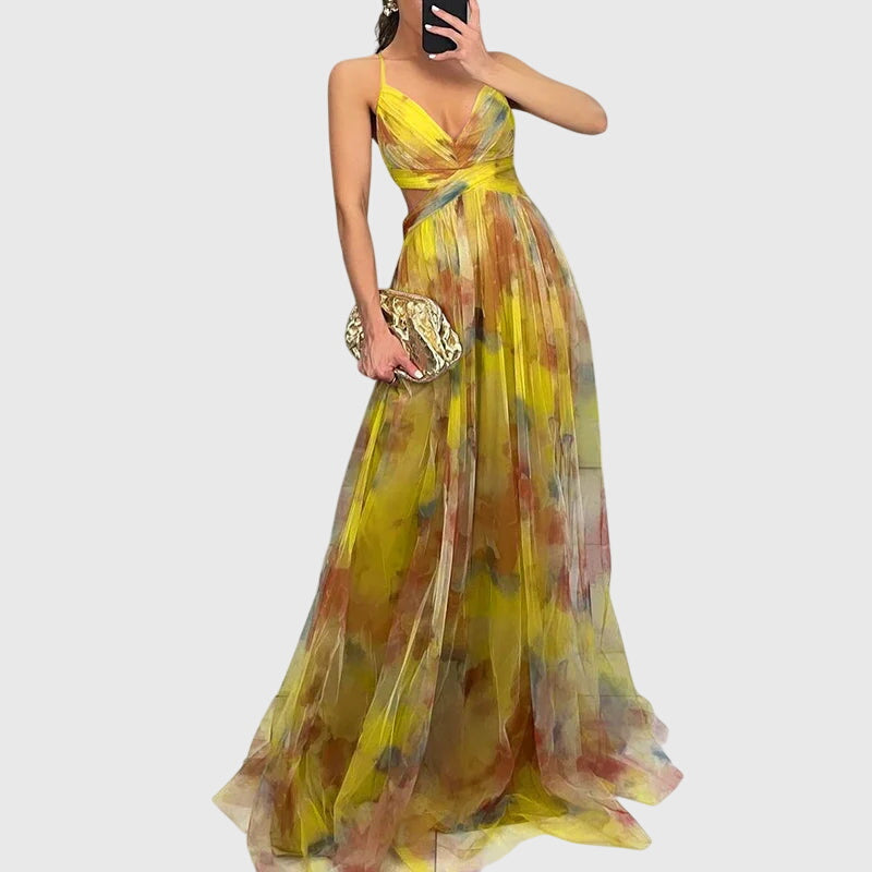 Giselle™ | Florales Maxikleid