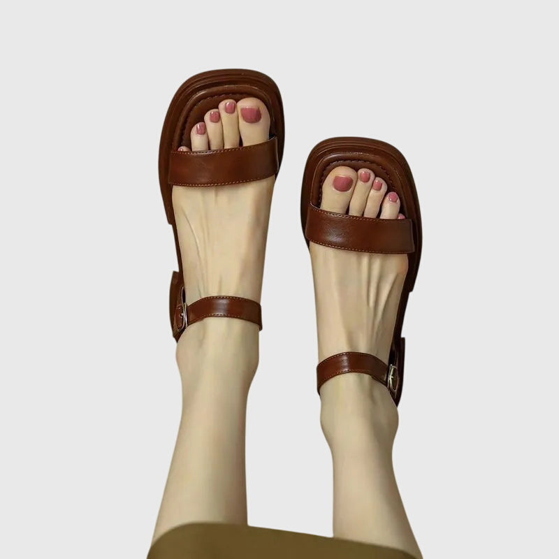 Celestia™ | Orthopädische Ledersandalen