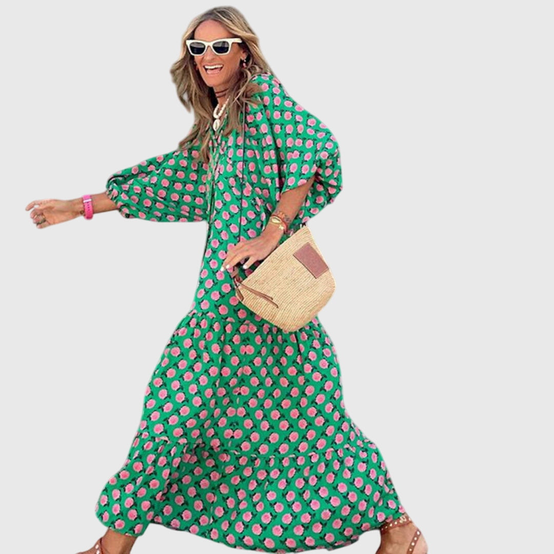 Sarah™ - Boho Maxikleid