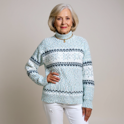 Melanie | Vintage Isländischer Pullover