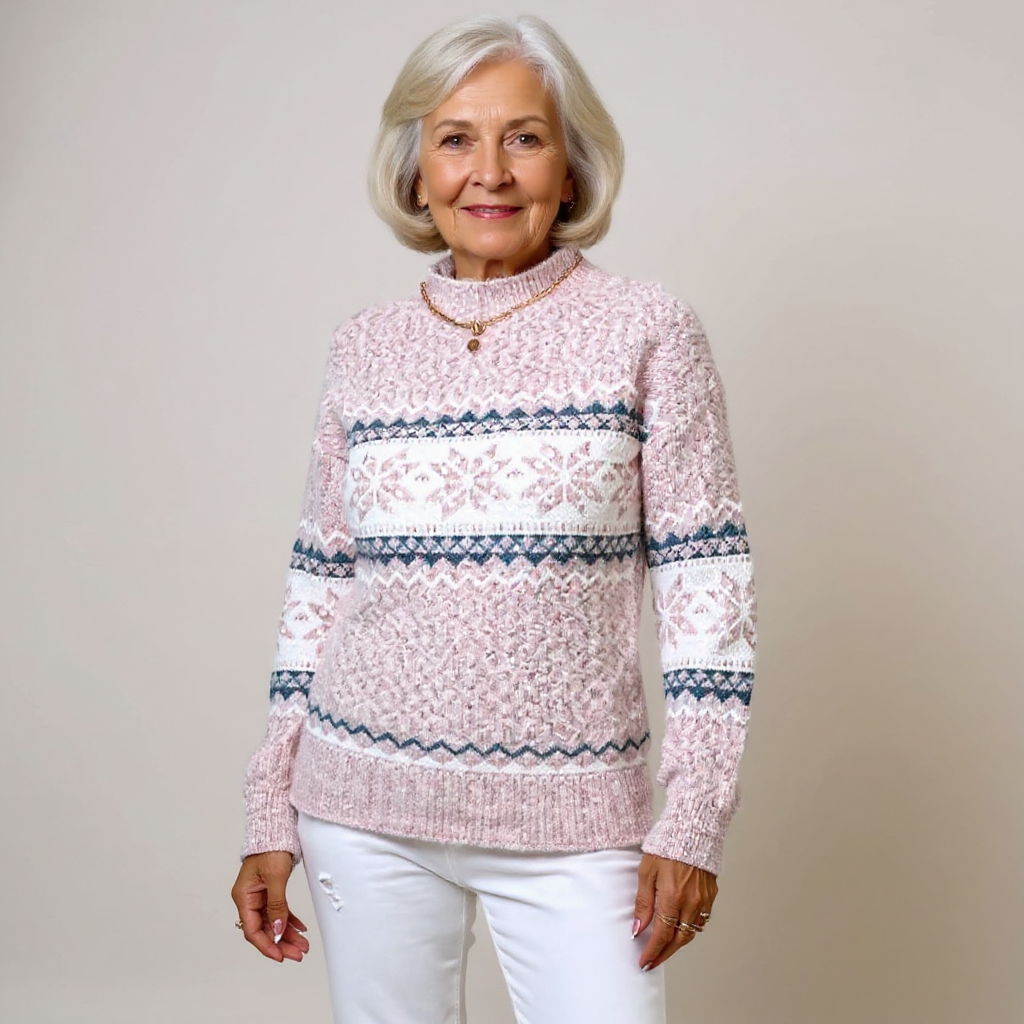 Melanie | Vintage Isländischer Pullover