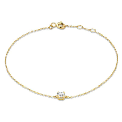 Dalynette | Armband mit Moissanit-Steinen 14k Gold
