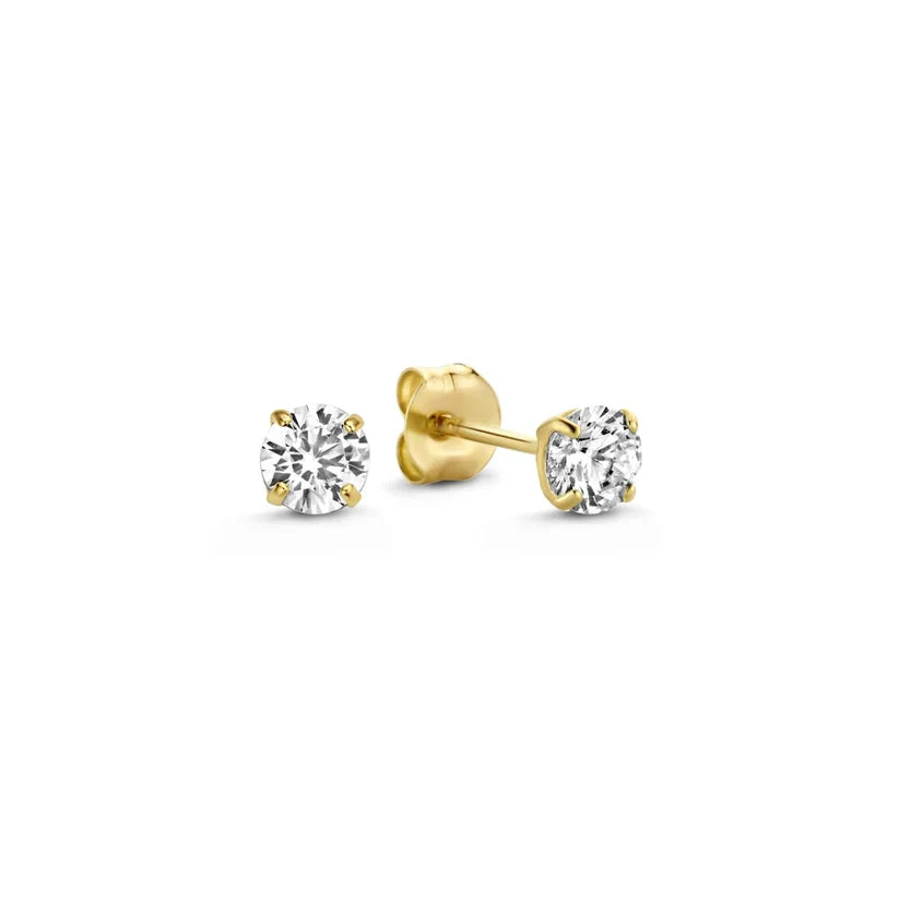 Krizalyssa | Diamant Ohrringe Anhänger 18k Gold