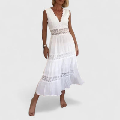 Alena | Elegantes Midi-Kleid