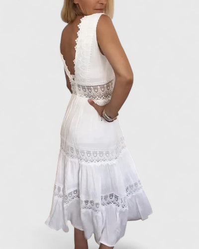 Alena | Elegantes Midi-Kleid