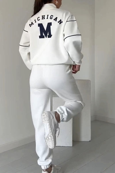 Thalynnae | Bequemes Sweatshirt- und Hosen-Set