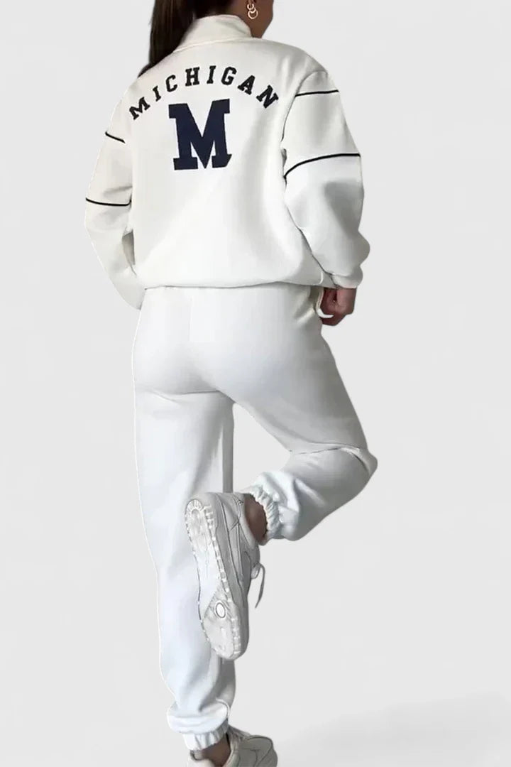 Thalynnae | Bequemes Sweatshirt- und Hosen-Set