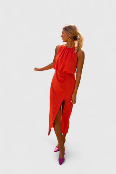 Theonae™ | Bequemes Midi-Kleid