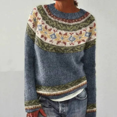 Lucy | Vintage Isländischer Pullover