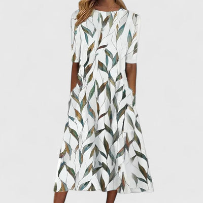 Sarah | Elegantes Midi-Kleid