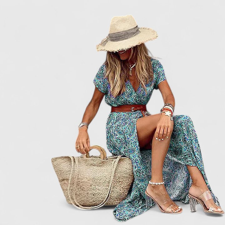 Lorraine | Stilvolles Boho-Maxikleid