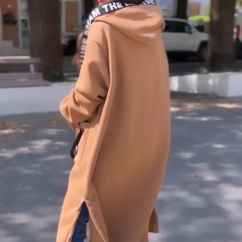 Maritza™ – Oversized Komfort Hoodie Mantel