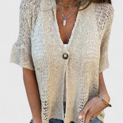 Calista | Elegantes Strickshirt