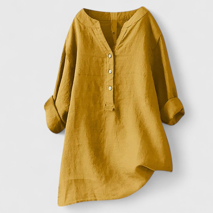 Larienne | Elegantes Knopf-Front-Shirt