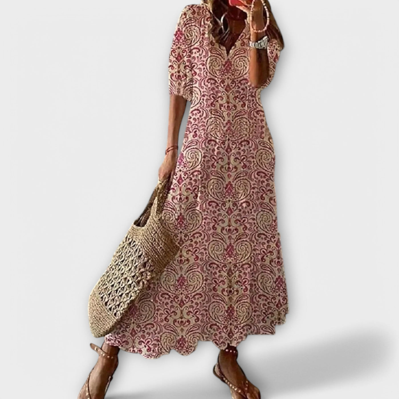 Savannah | Elegantes Maxikleid