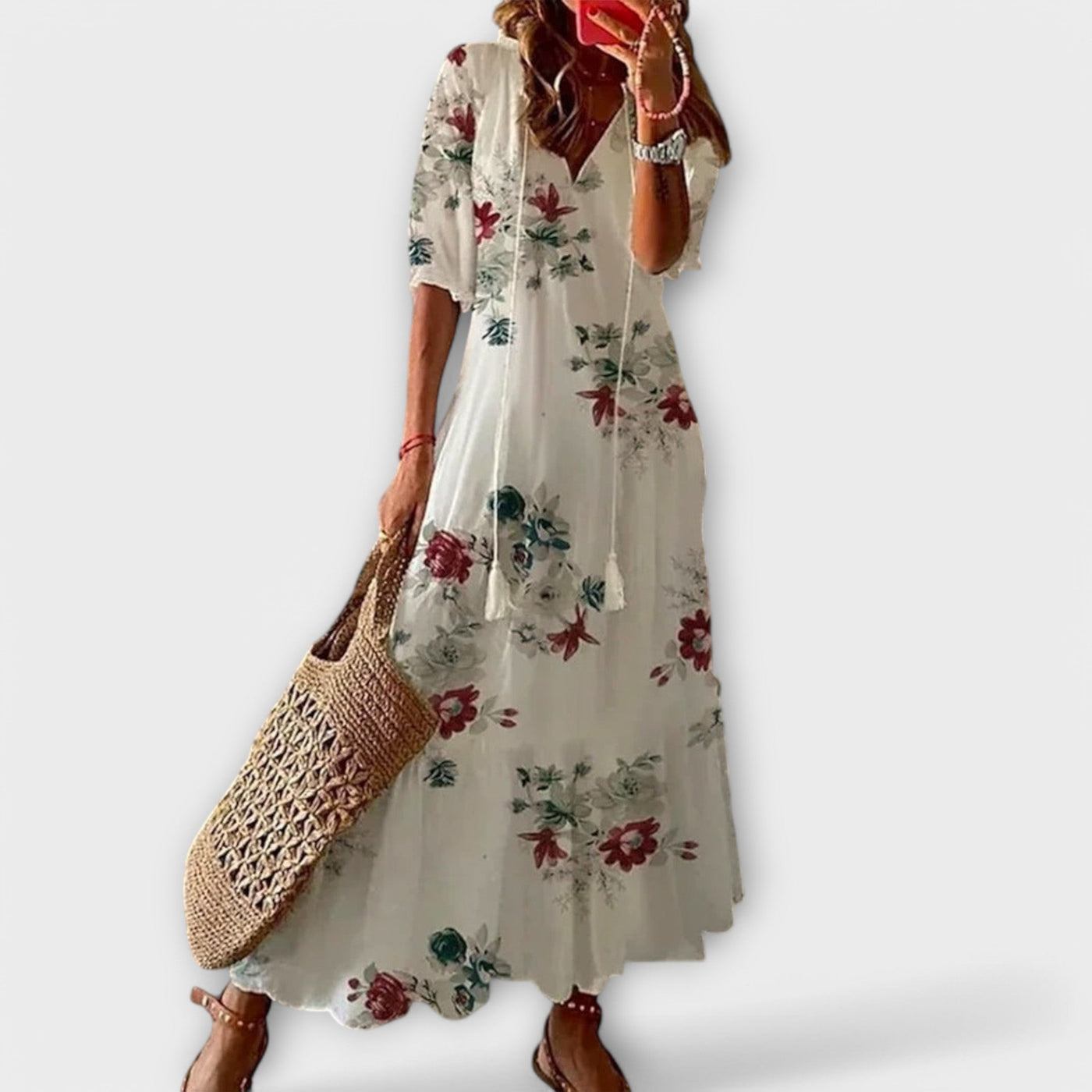 Savannah | Elegantes Maxikleid
